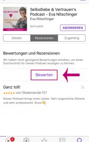 iTunes Bewertung ios